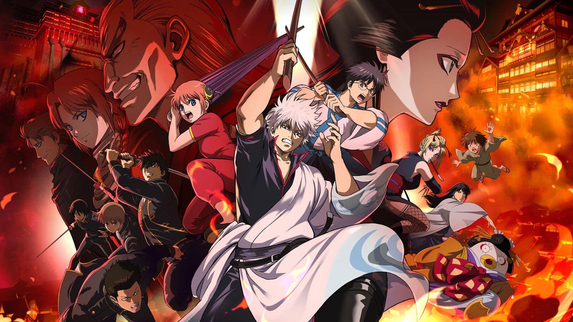 Gintama The Movie 2026: Yoshiwara Rực Lửa