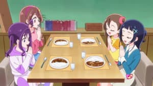 Ngủ lại qua đêm! Buổi học nhóm của Idol Precure!