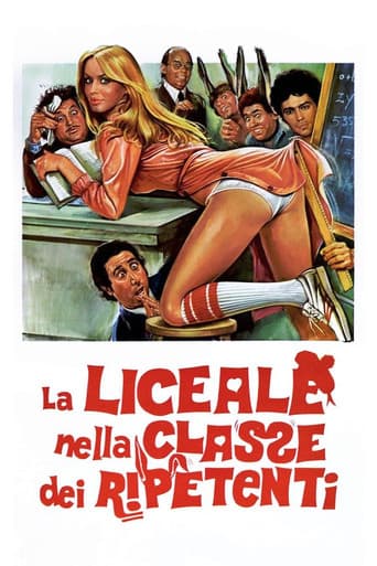 La liceale nella classe dei ripetenti